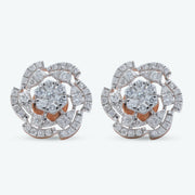 Floral Halo Earrings