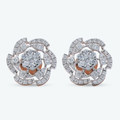 Floral Halo Earrings