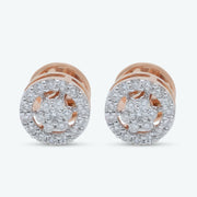 Floral Medallion Studs