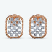 Lattice Luxe Studs