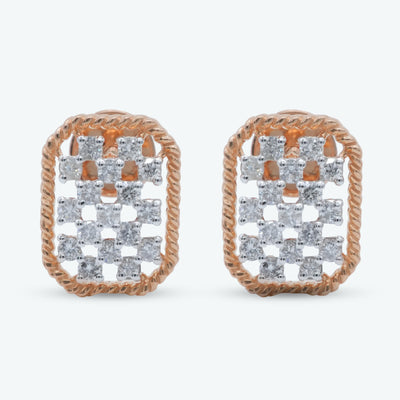 Lattice Luxe Studs