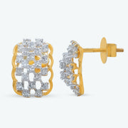 Diamond Weave Studs