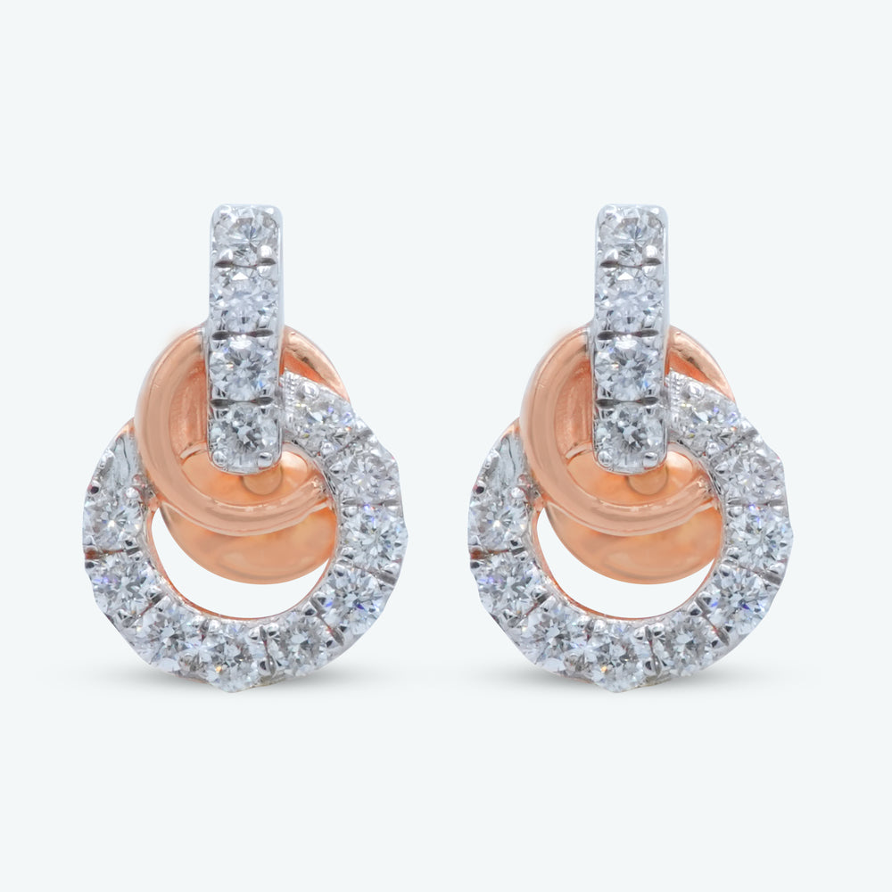 Diamond Twin Loop Drops