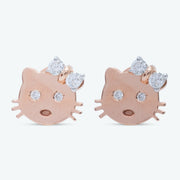 Cat Charm Studs