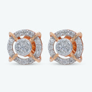 Interlace Halo Earrings