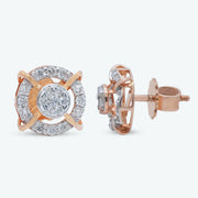 Interlace Halo Earrings