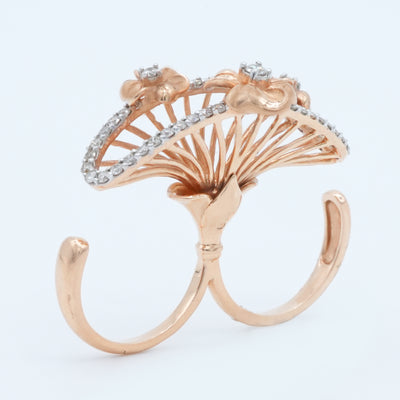 Diamond Arc ring