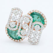Diamond Crescent Ring