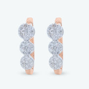 Diamond Cascade Studs