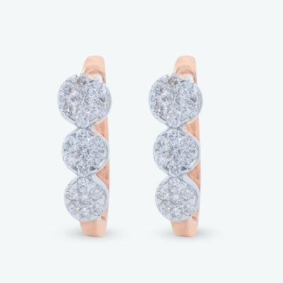 Diamond Cascade Studs