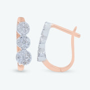 Diamond Cascade Studs