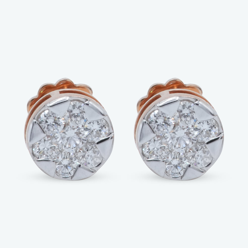 Diamond Starburst Studs