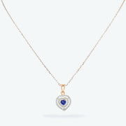 Royal Heart Sapphire Pendant