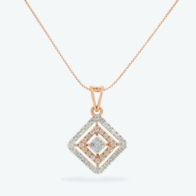 Prism Aura Diamond Pendant