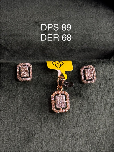 Nova Grid Diamond Pendant