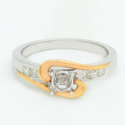 Curve Diamond Ring