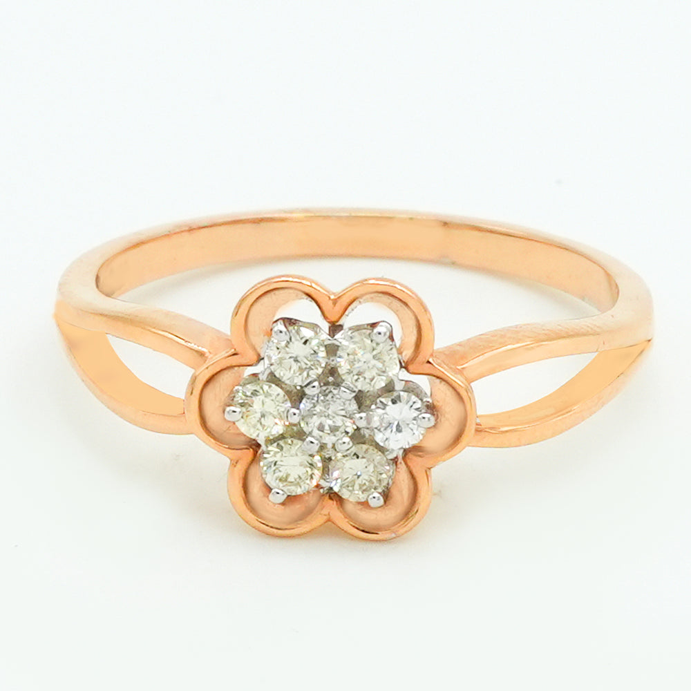 Camellia Diamond Ring
