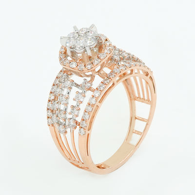 Serena Crown Diamond Ring