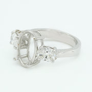 Oval Grace Diamond Ring