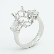 Oval Grace Diamond Ring