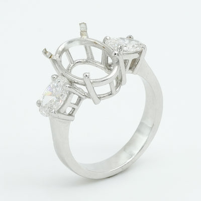 Oval Grace Diamond Ring