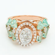Emerald Royale Diamond Ring