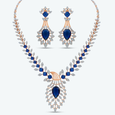 Amara Diamond Necklace Set
