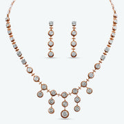 Serene Drop Diamond Necklace Set