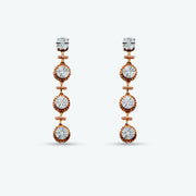 Serene Drop Diamond Necklace Set