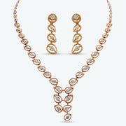 Leafline Diamond Necklace Set