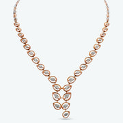 Leafline Diamond Necklace Set