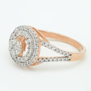 Ripple Diamond Ring
