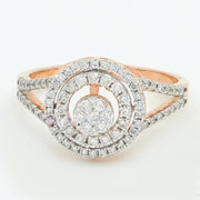 Ripple Diamond Ring