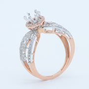 Crown Crest Diamond Ring