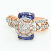 Sapphire Bloom Ring
