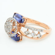 Sapphire Bloom Ring