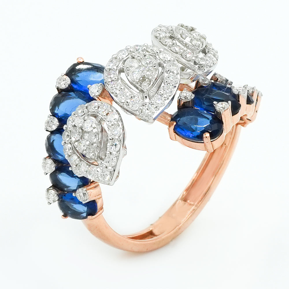 Midnight Bloom Ring