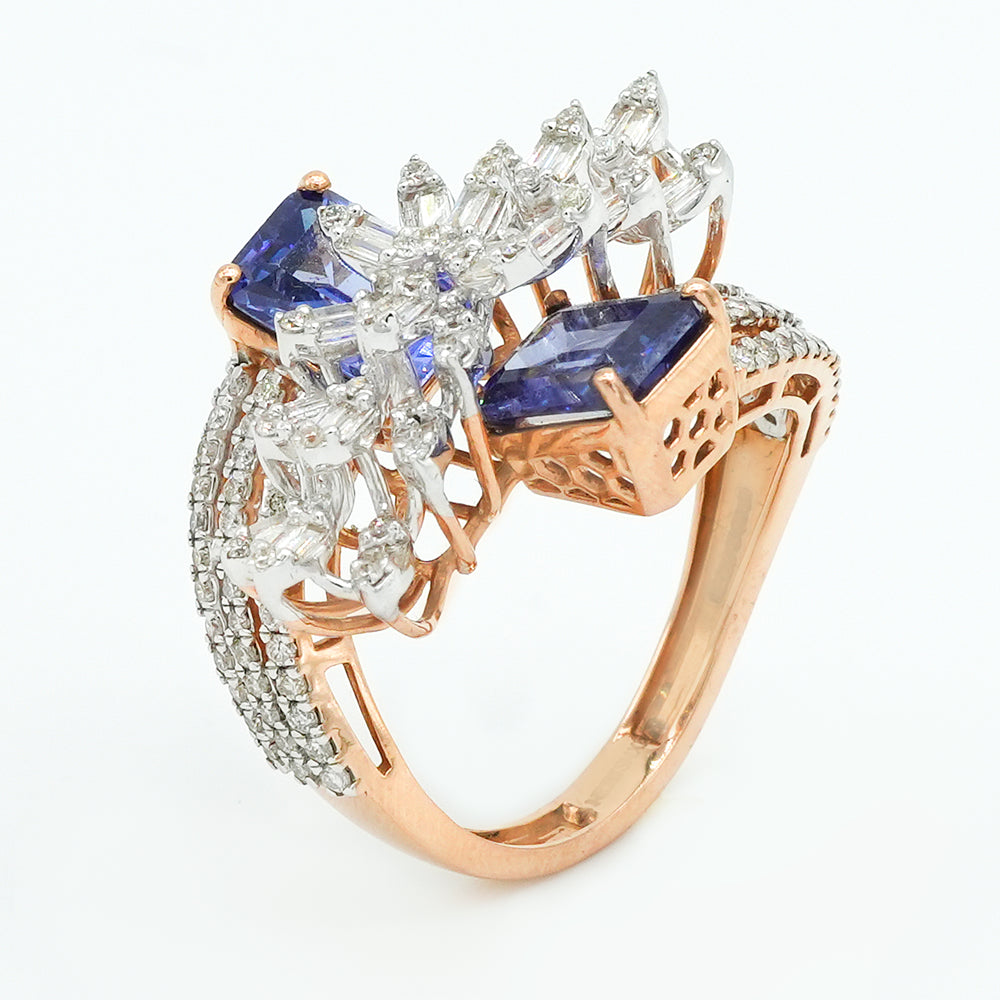 Royal Blossom Diamond Ring