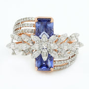 Royal Blossom Diamond Ring