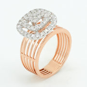 Serene Halo Diamond Ring