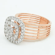 Serene Halo Diamond Ring