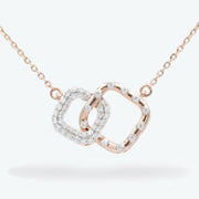 Eternal Embrace Diamond Pendant Set