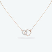Eternal Embrace Diamond Pendant Set