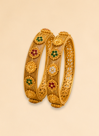GOLD BANGLES